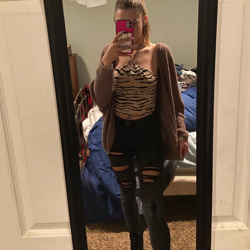Cardigan knit